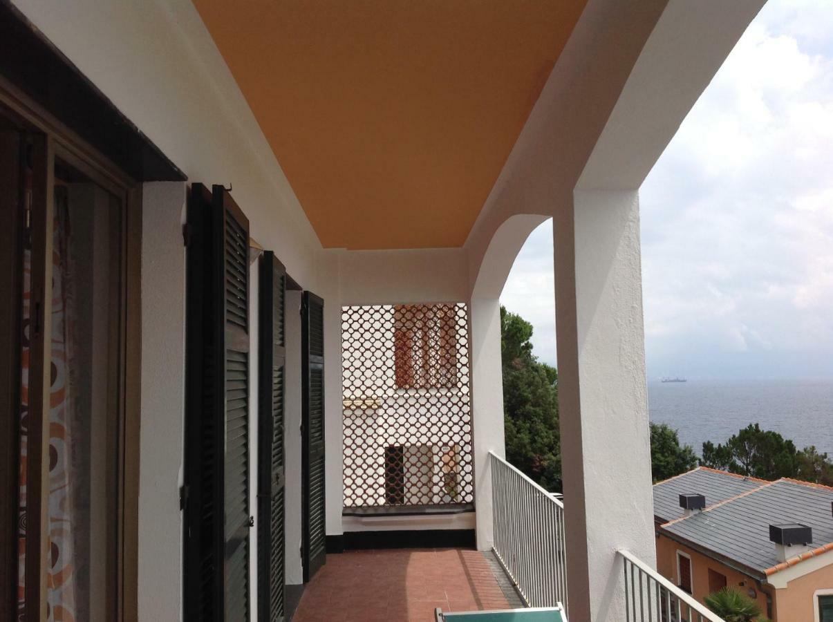 Appartamento Con Super Vista Sul Mare Arenzano Ngoại thất bức ảnh